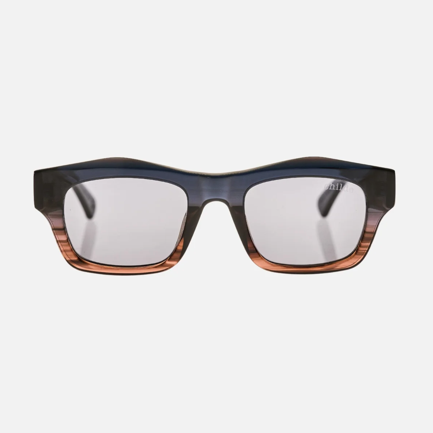 FOLSOM Sunset Blue Gradient | Grey Bio Lens - NASH + BANKS