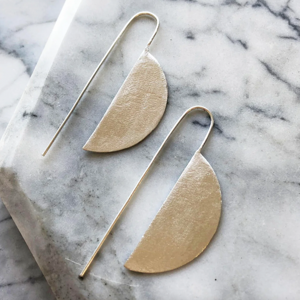 Folke Earrings | Silver - NASH + BANKS