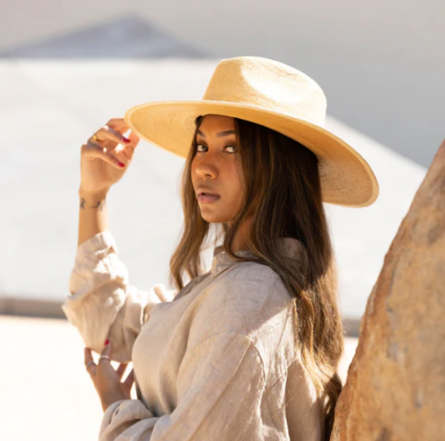 Fine Palm Rancher Hat - Sunbleached