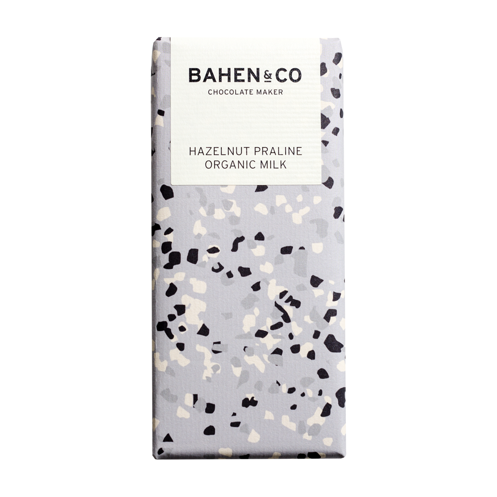 Bahen & Co | Hazelnut Praline | Organic Milk Chocolate Bar - NASH + BANKS