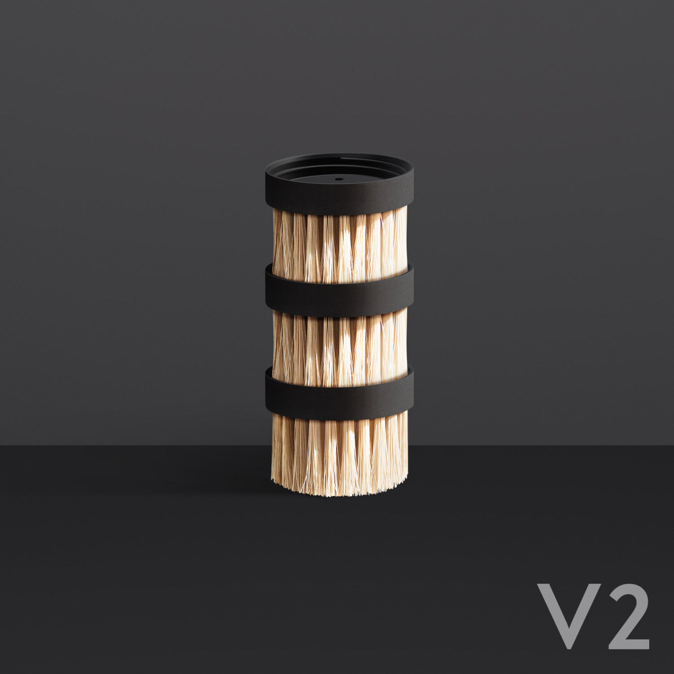 Yesēco | THE ONE BRUSH V2 | Replacement Brush Heads - NASH + BANKS | Black