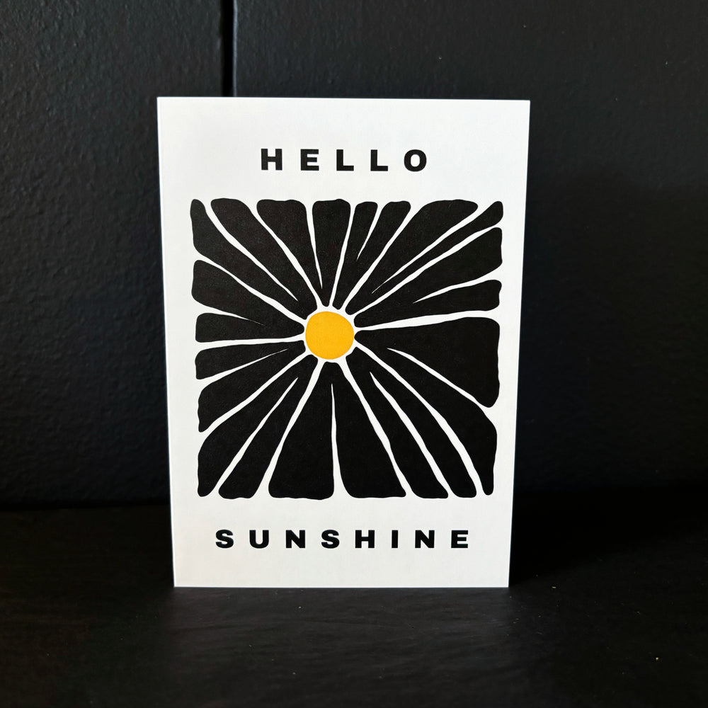 Hello Sunshine | Flowery Greeting Card