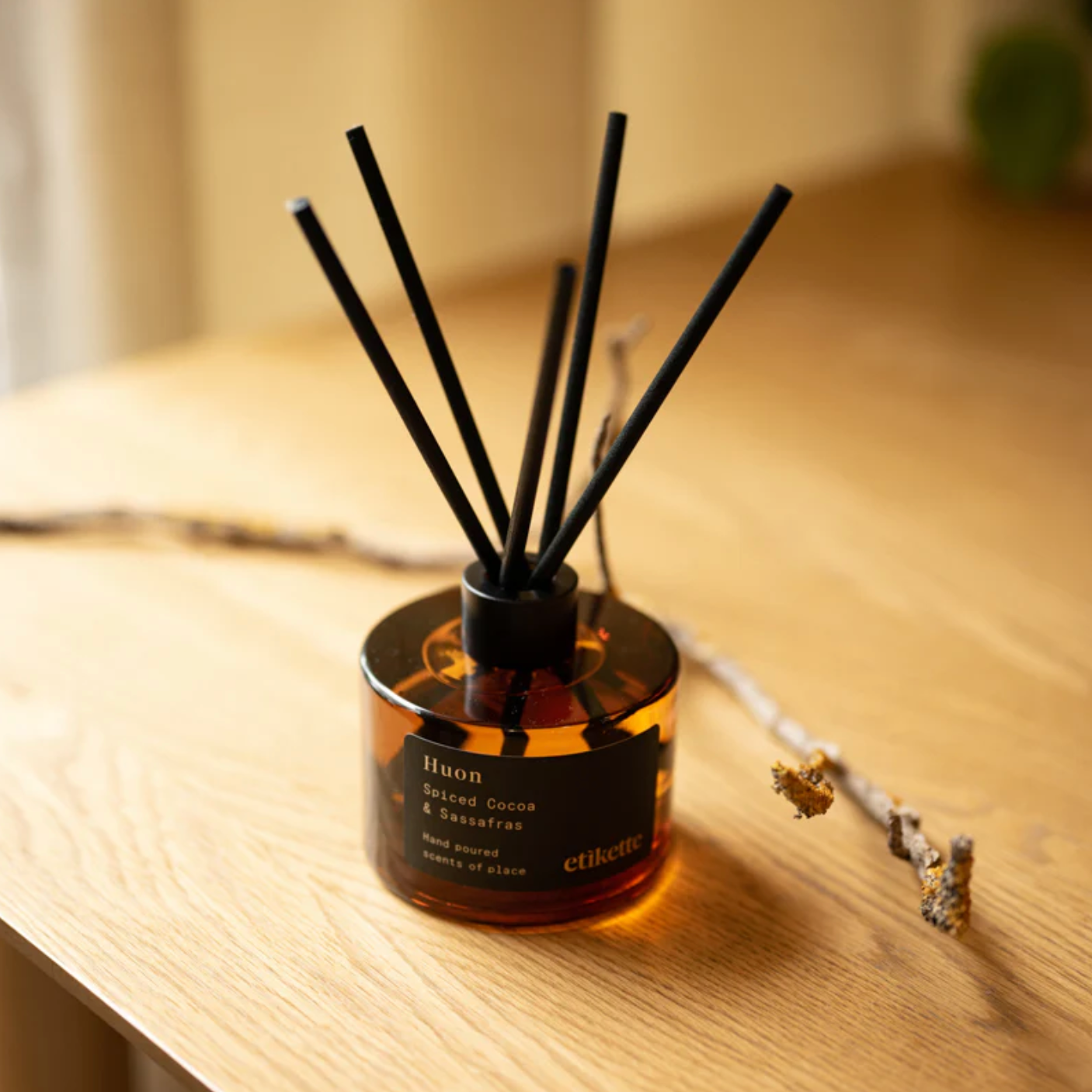 Huon // Spiced Cocoa & Sassafras | Eco Reed Diffuser - NASH + BANKS