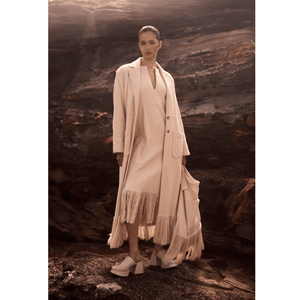 ILIO NEMA - Crius Cream Boucle Coat