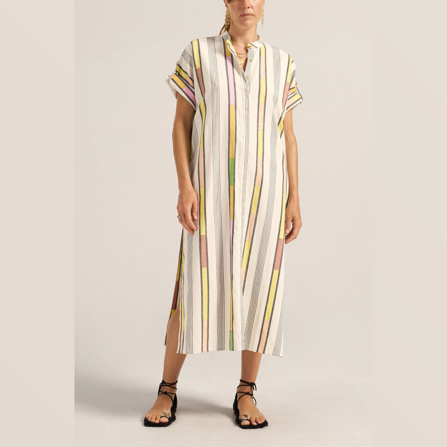 ILIO NEMA | Boreas Caftan | Dakar Stripe - NASH + BANKS