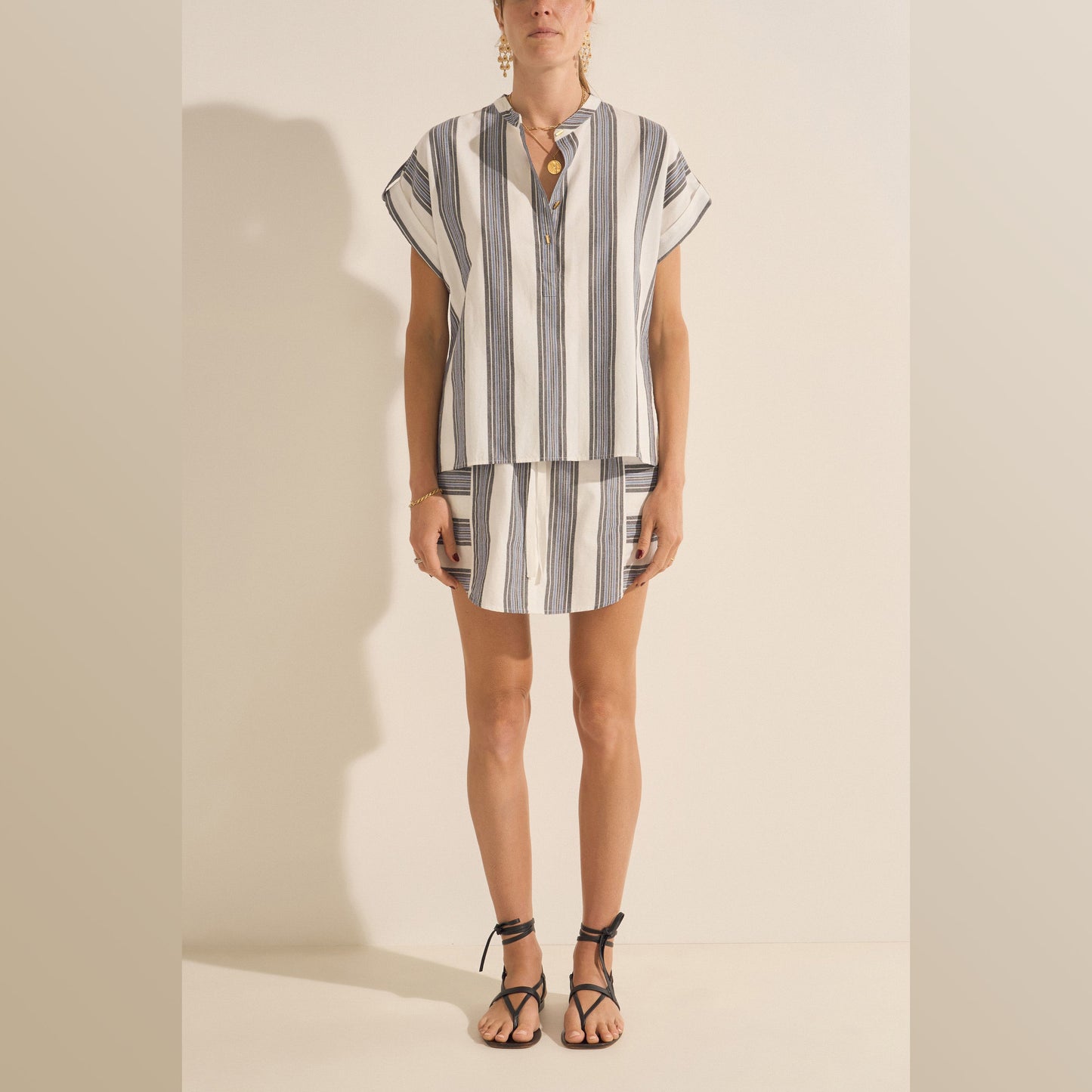 ILIO NEMA | Daphne Top | Chios Stripe - NASH + BANKS