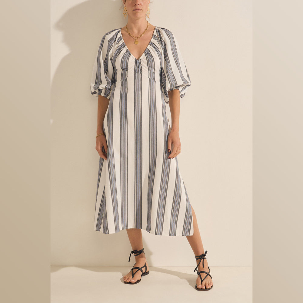 ILIO NEMA | Semele Dress | Chios Stripe - NASH + BANKS