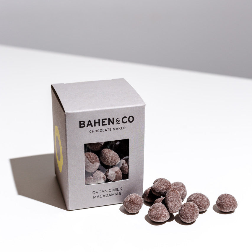 Bahen & Co | Organic Milk Chocolate Macadamias - NASH + BANKS