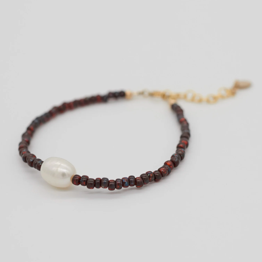 J By Design | Picasso Pearl Bracelet | Earth