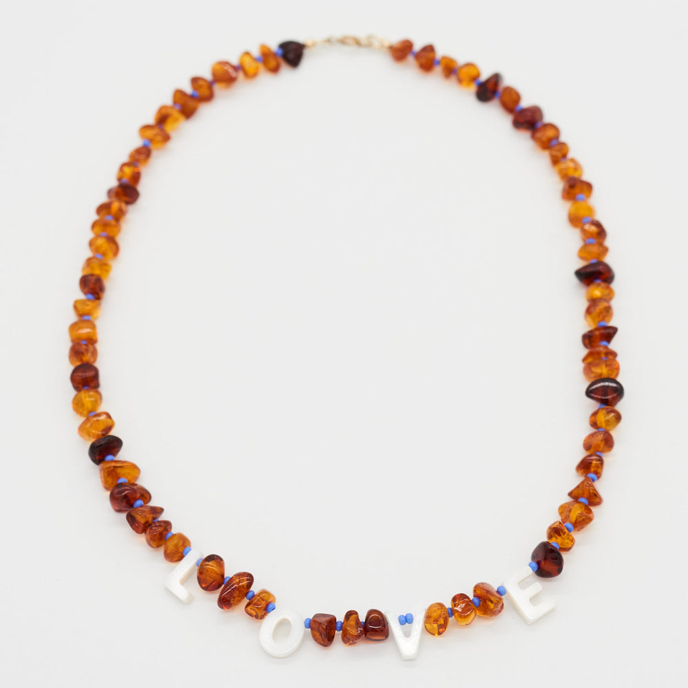 J By Design | Amber LOVE Necklace - NASH + BANKS