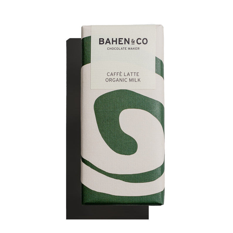Bahen & Co | Caffe Latté | Organic Milk Chocolate Bar - NASH + BANKS