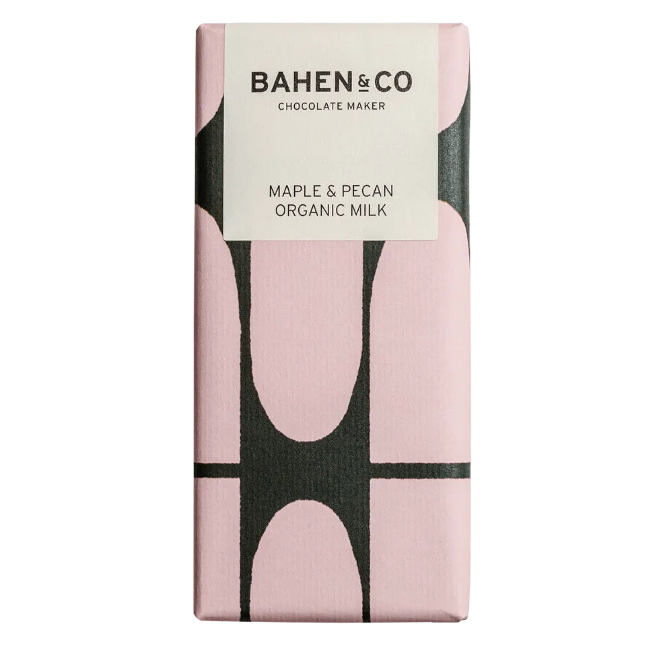 Bahen & Co | Maple & Pecan | Organic Milk Chocolate Bar - NASH + BANKS