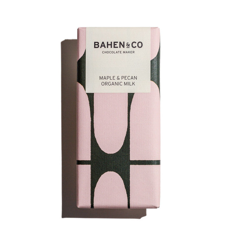 Bahen & Co | Maple & Pecan | Organic Milk Chocolate Bar - NASH + BANKS