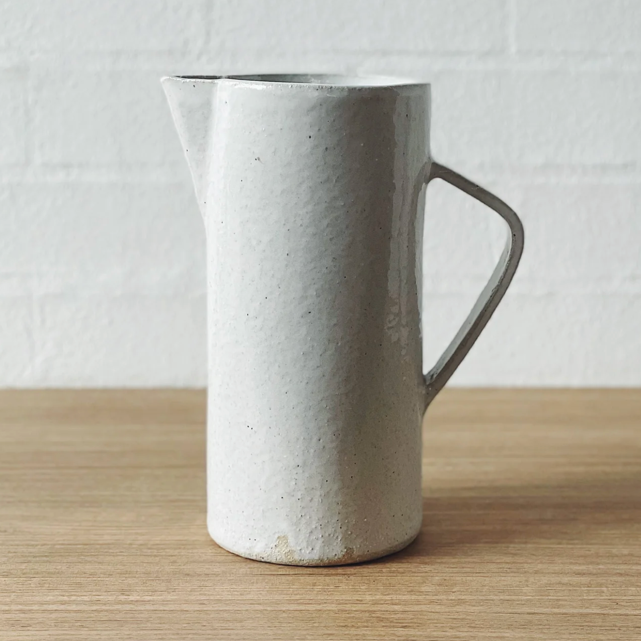 Jenn Johnston Ceramics - White Pitcher
