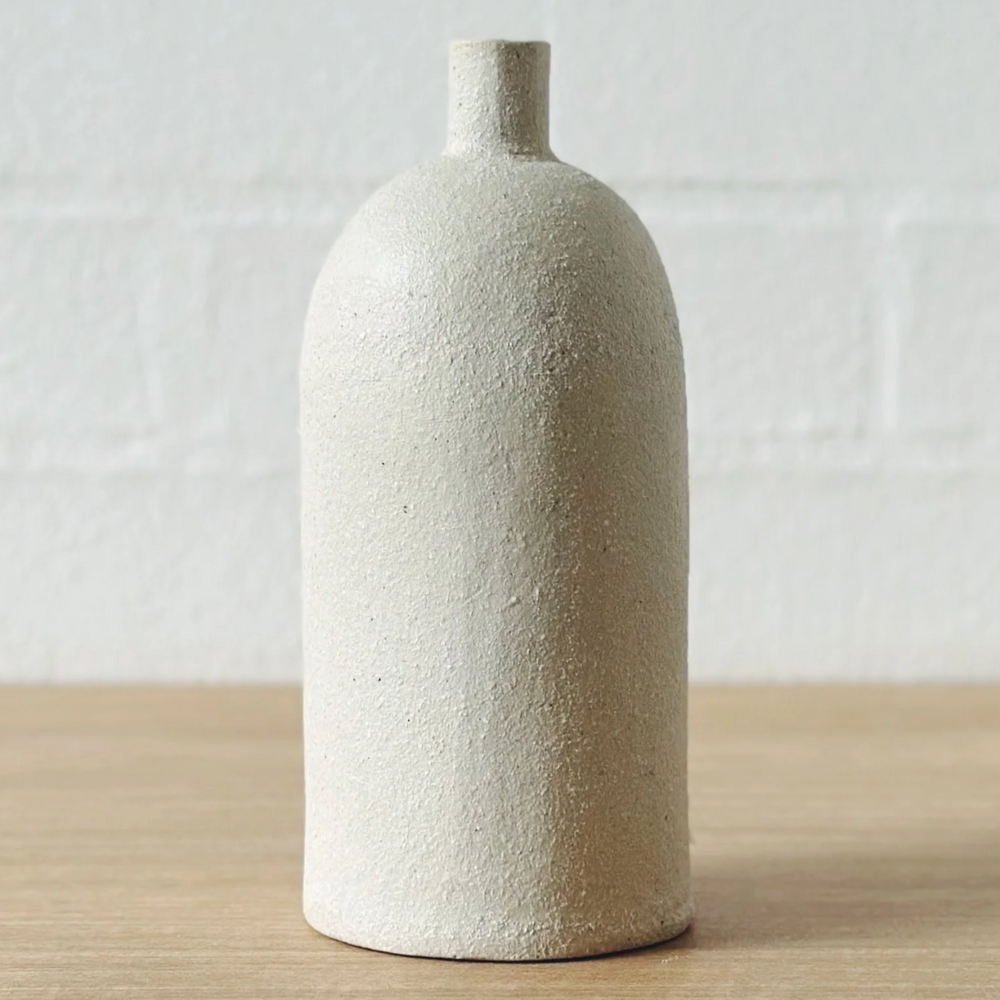 Jenn Johnston Ceramics - White VaseUP Bottle | Tall