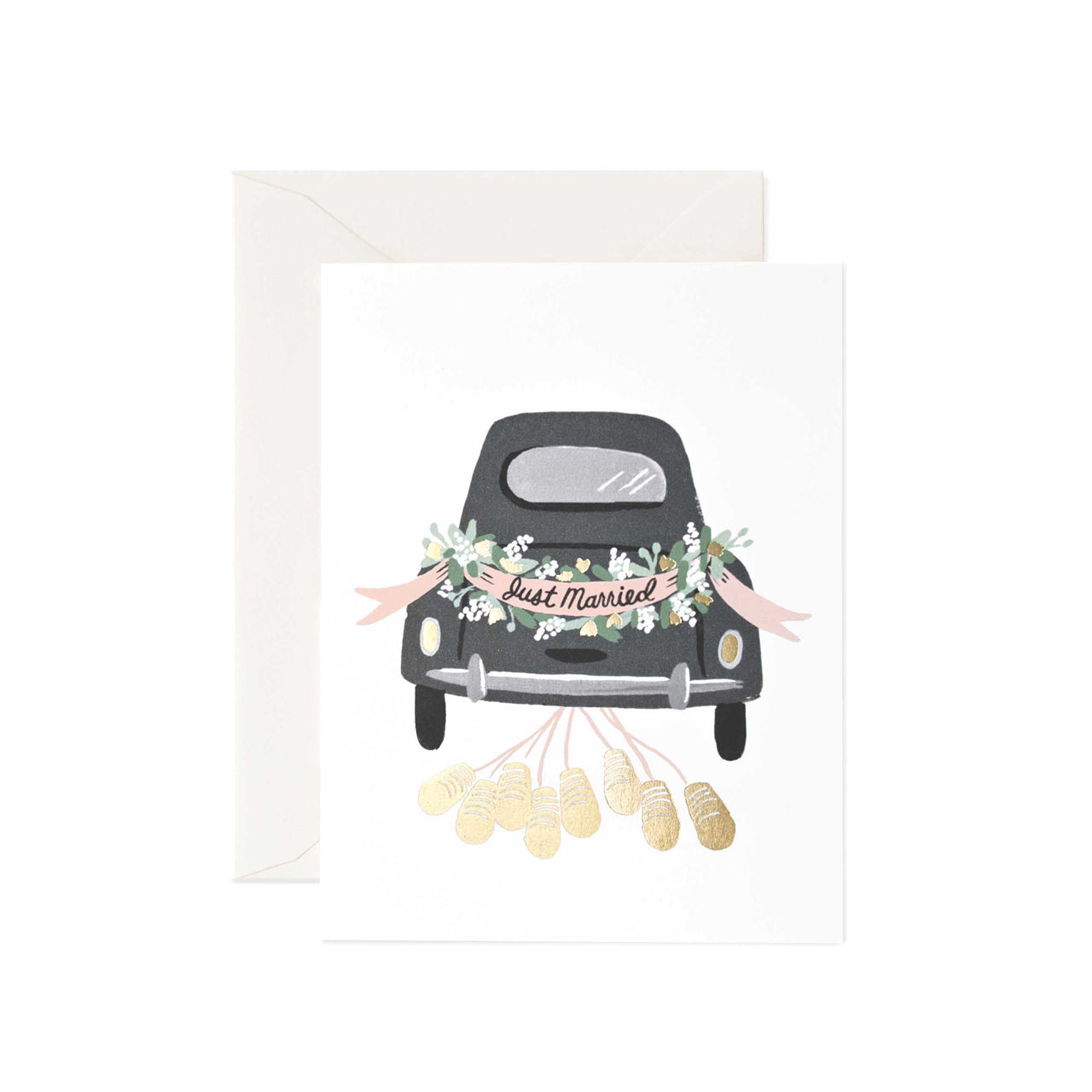 Just Married Getaway | Greeting Card