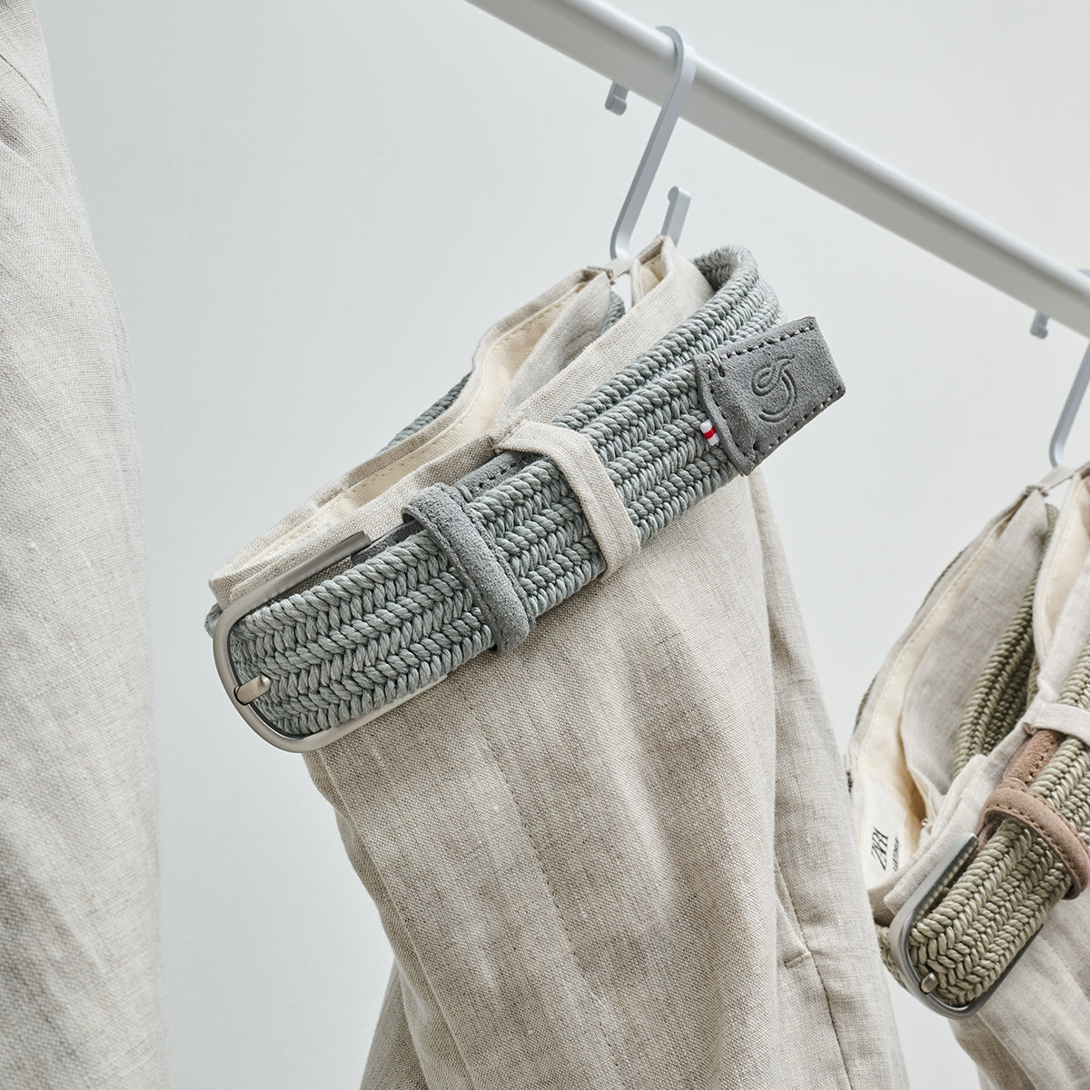 La Boucle | Waxed Cotton Belt | Calabria - NASH + BANKS