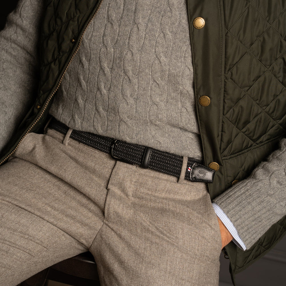 La Boucle | Waxed Cotton Belt | Lombardia - NASH + BANKS