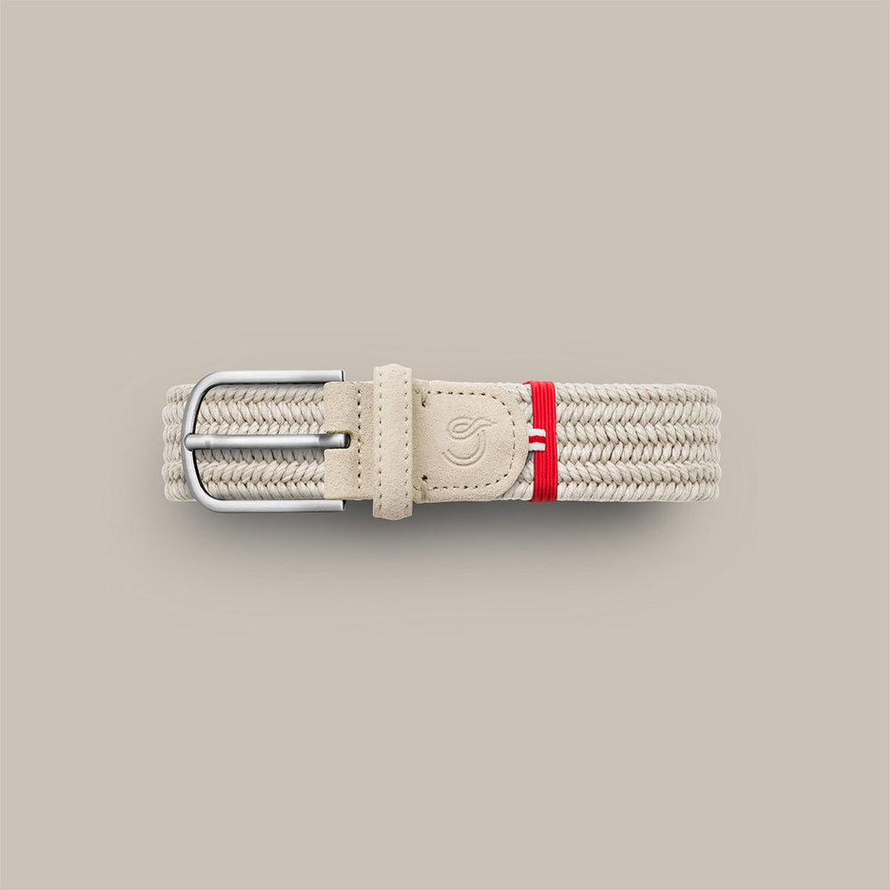 La Boucle | Waxed Cotton Belt | Toscana - NASH + BANKS