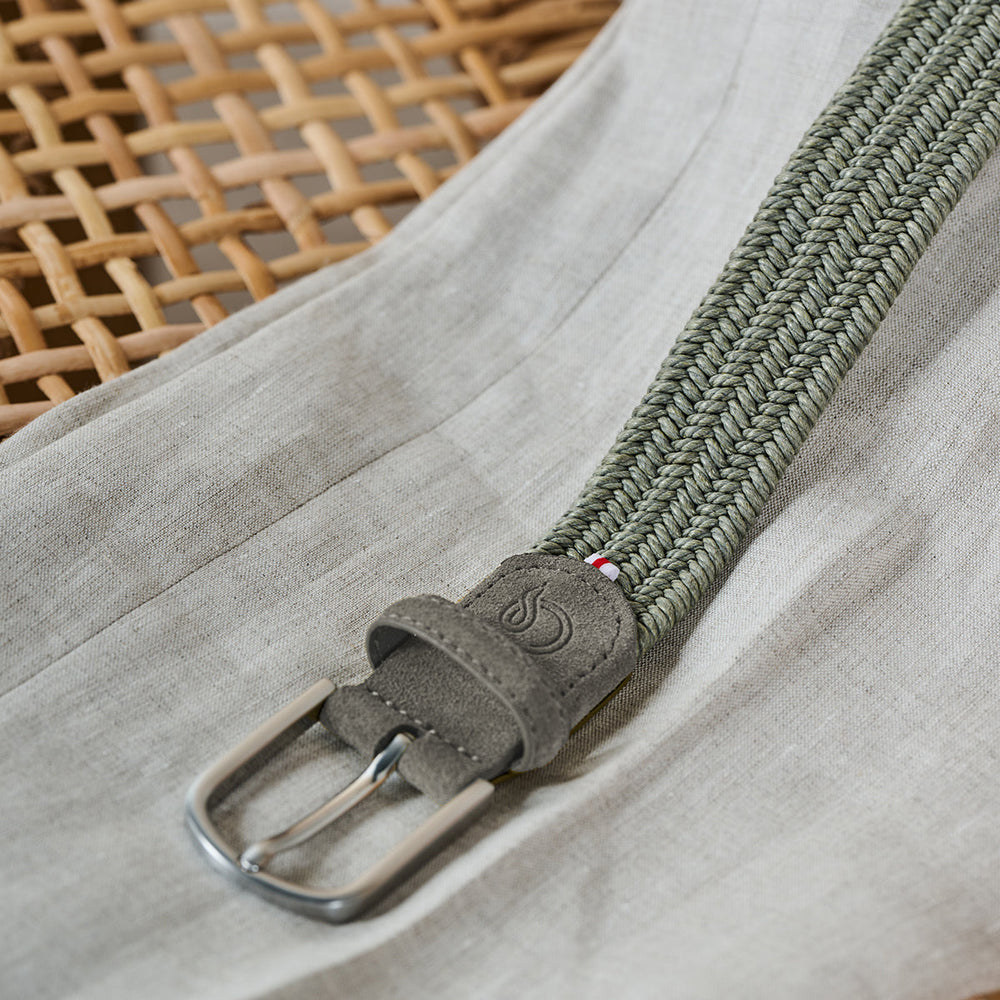 La Boucle | Waxed Cotton Belt | Veneto - NASH + BANKS