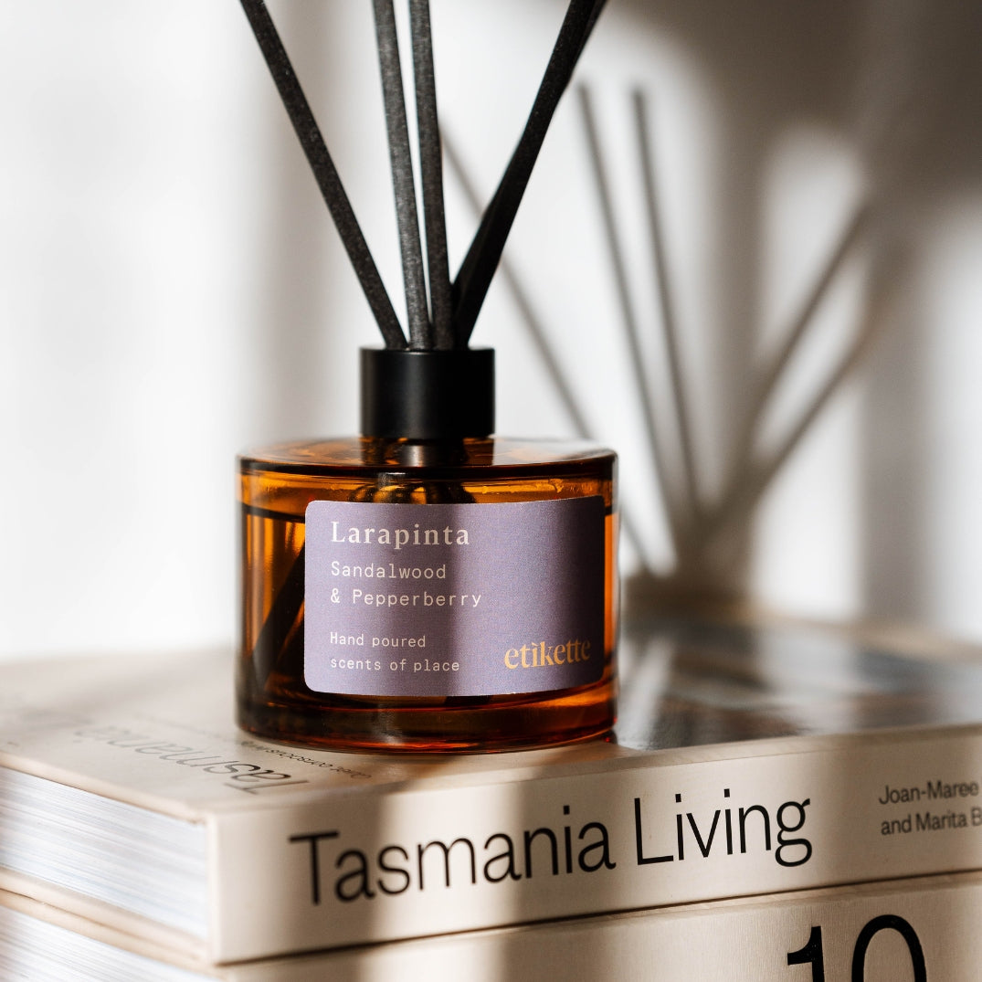 Etikette | Eco Reed Diffuser | Larapinta - NASH+BANKS