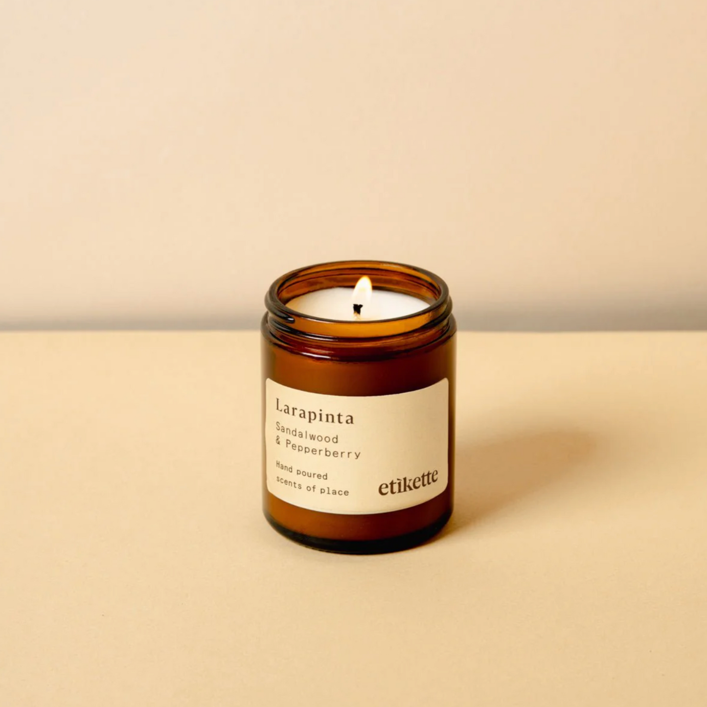 Etikette - Larapinta // Sandalwood & Pepperberry | Soy Candle
