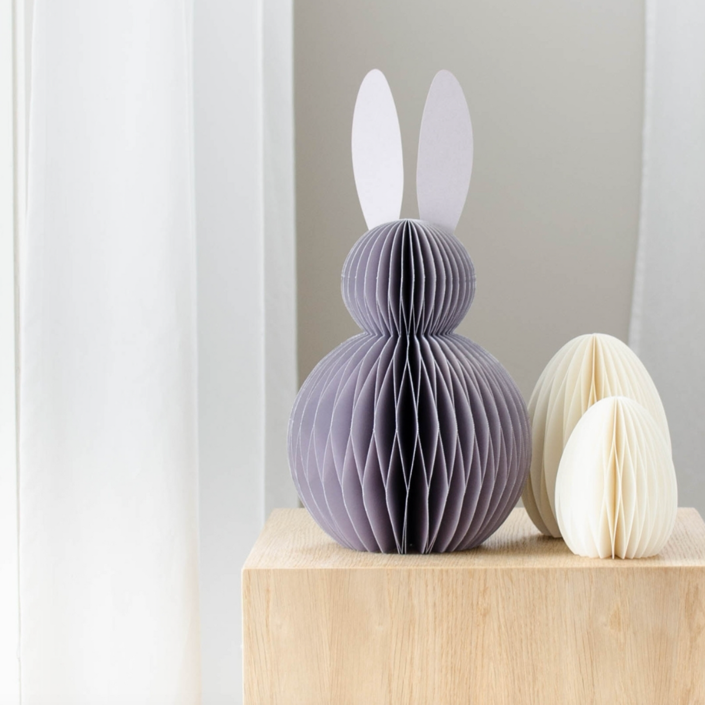 
                  
                    Lilac Paper Easter Bunny Standing | 36cm
                  
                