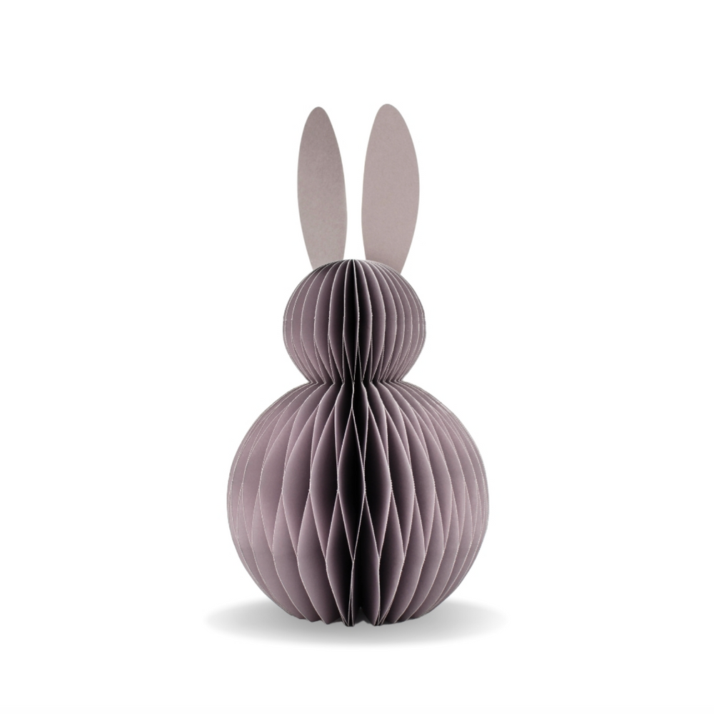 Lilac Paper Easter Bunny Standing | 36cm