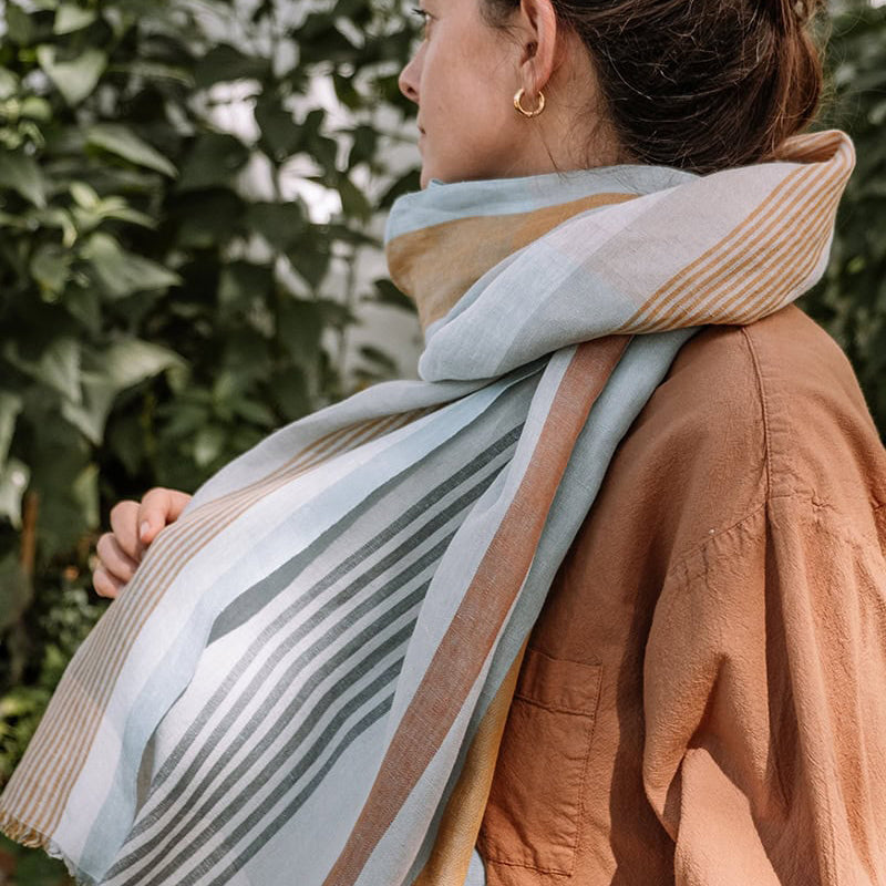 Mungo Textiles | Linen Scarf | Addo