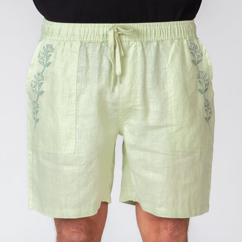 Mr Simple | Burbank Short | Frog Green Garden State - NASH + BANKS