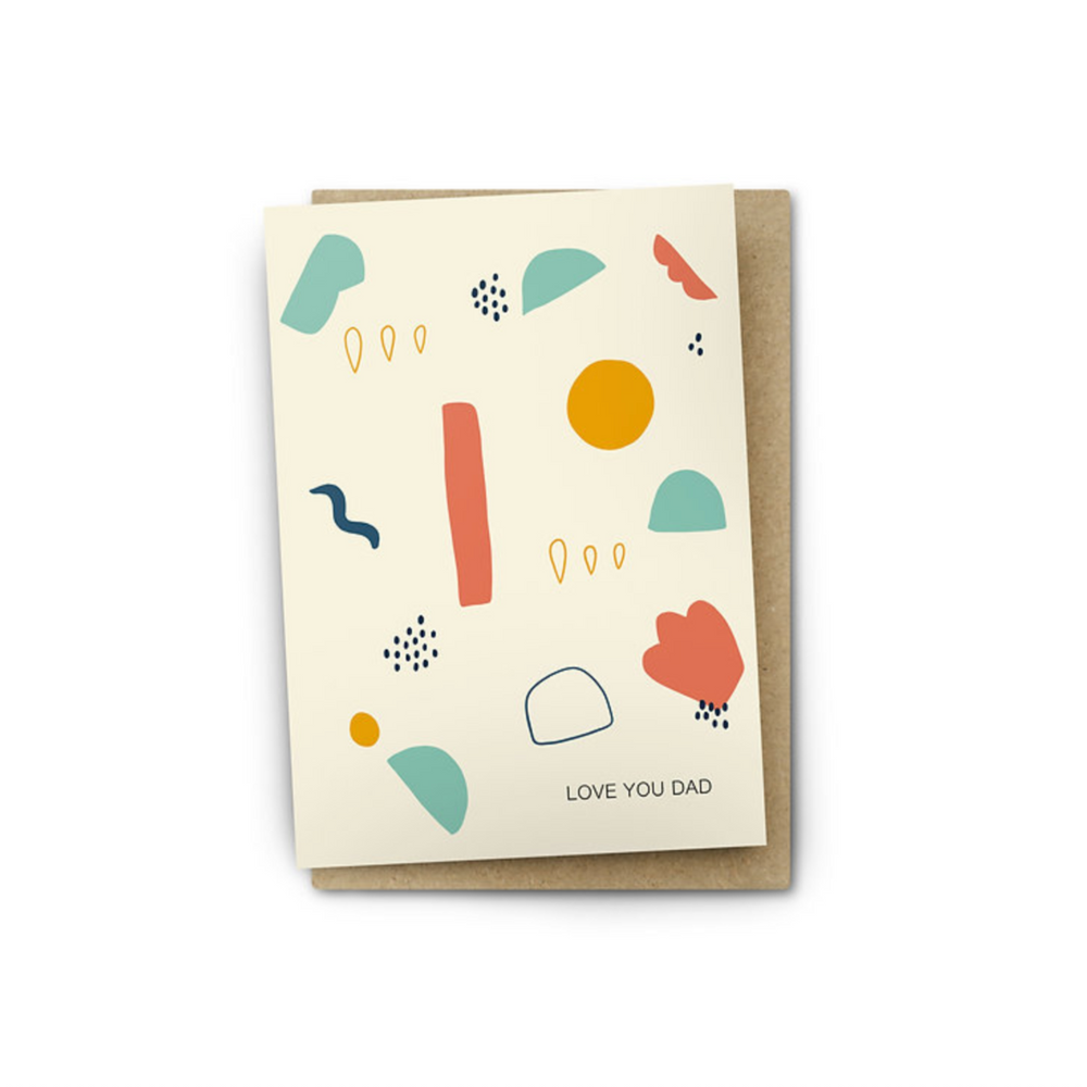 Love You Dad | Father's Day | Greeting Card