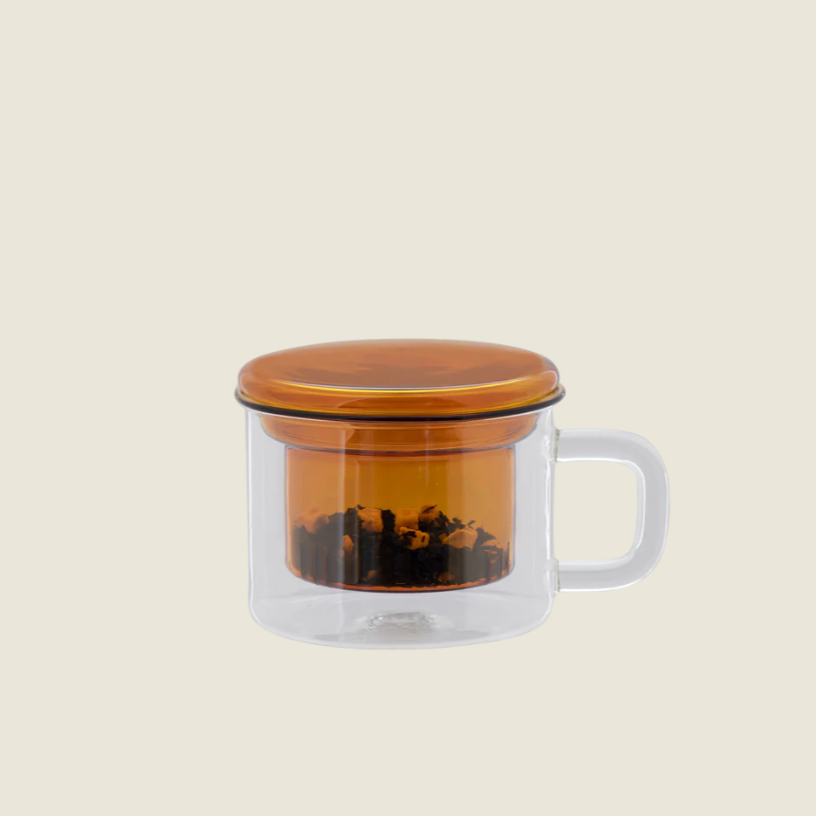
                  
                    MAHŌ Chá For One - Tea Cup with Infuser Amber
                  
                
