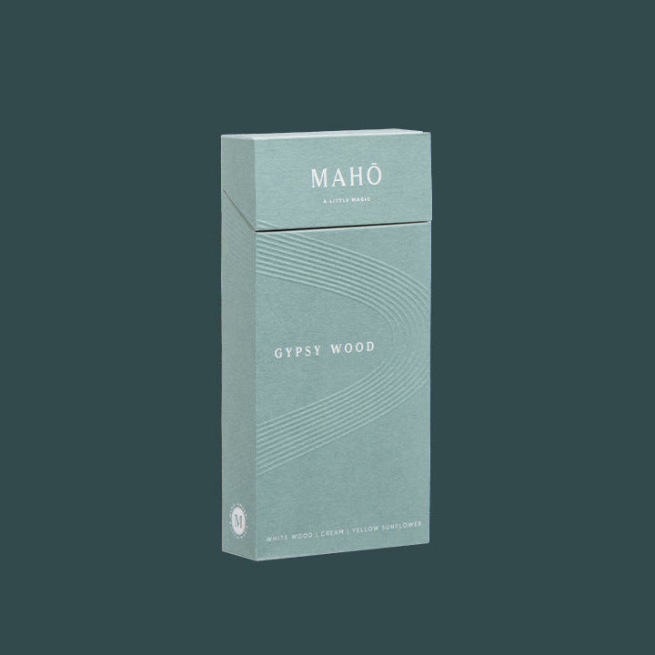 MAHŌ | Gypsy Wood Sensory Incense Sticks | Paper Box - NASH + BANKS