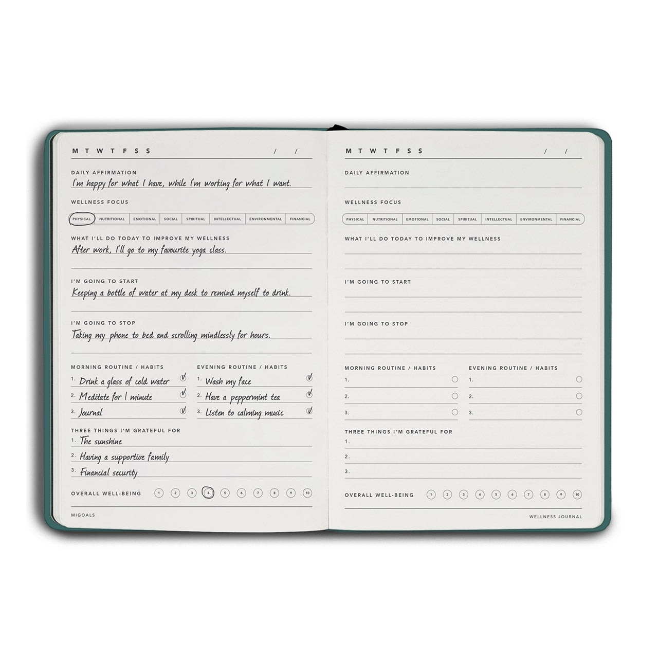 MiGoals | Wellness Journal - NASH + BANKS