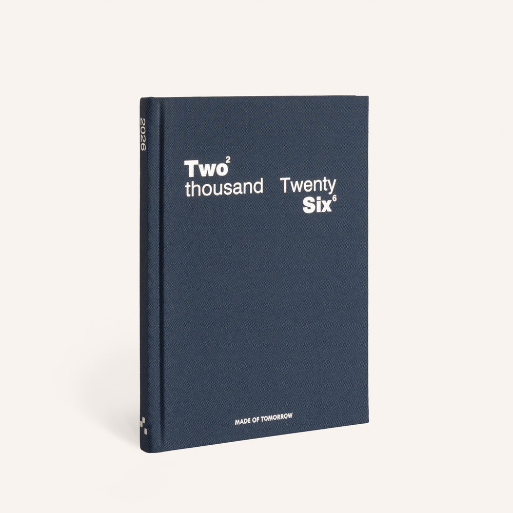 Made Of Tomorrow | 2026 Weekly Diary | Classic | Blueberry