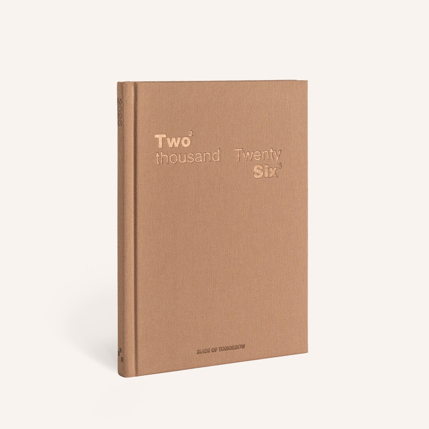 Made Of Tomorrow | 2026 Weekly Diary | Classic | Toffee