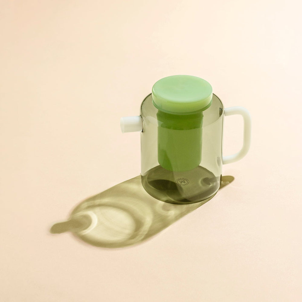 MAHŌ | Chá Tea Pot | White Wasabi - NASH + BANKS