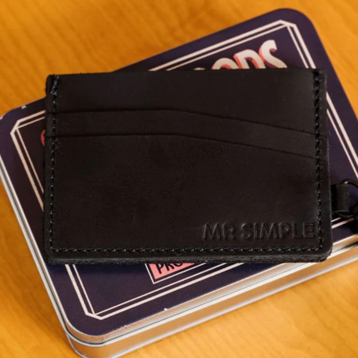 Mr Simple - Marcus |  Card Holder | Black