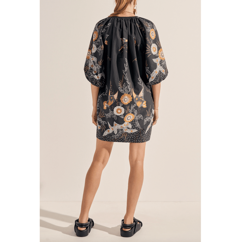 
                  
                    ILIO NEMA - Midas Navy Batik Print Dress
                  
                