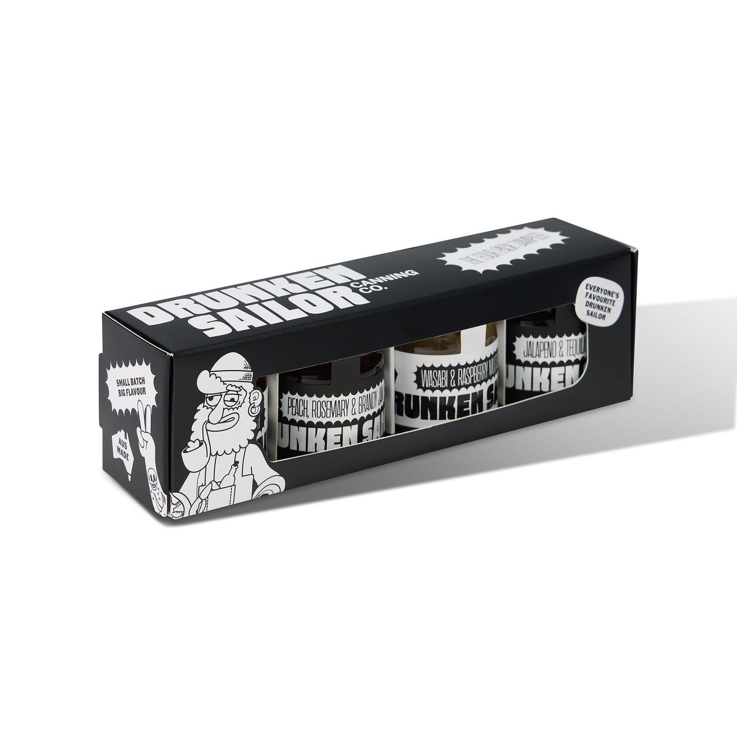 Drunken Sailor Canning Co | Mixed Minis Relish + Jam | 4 Pack - NASH + BANKS