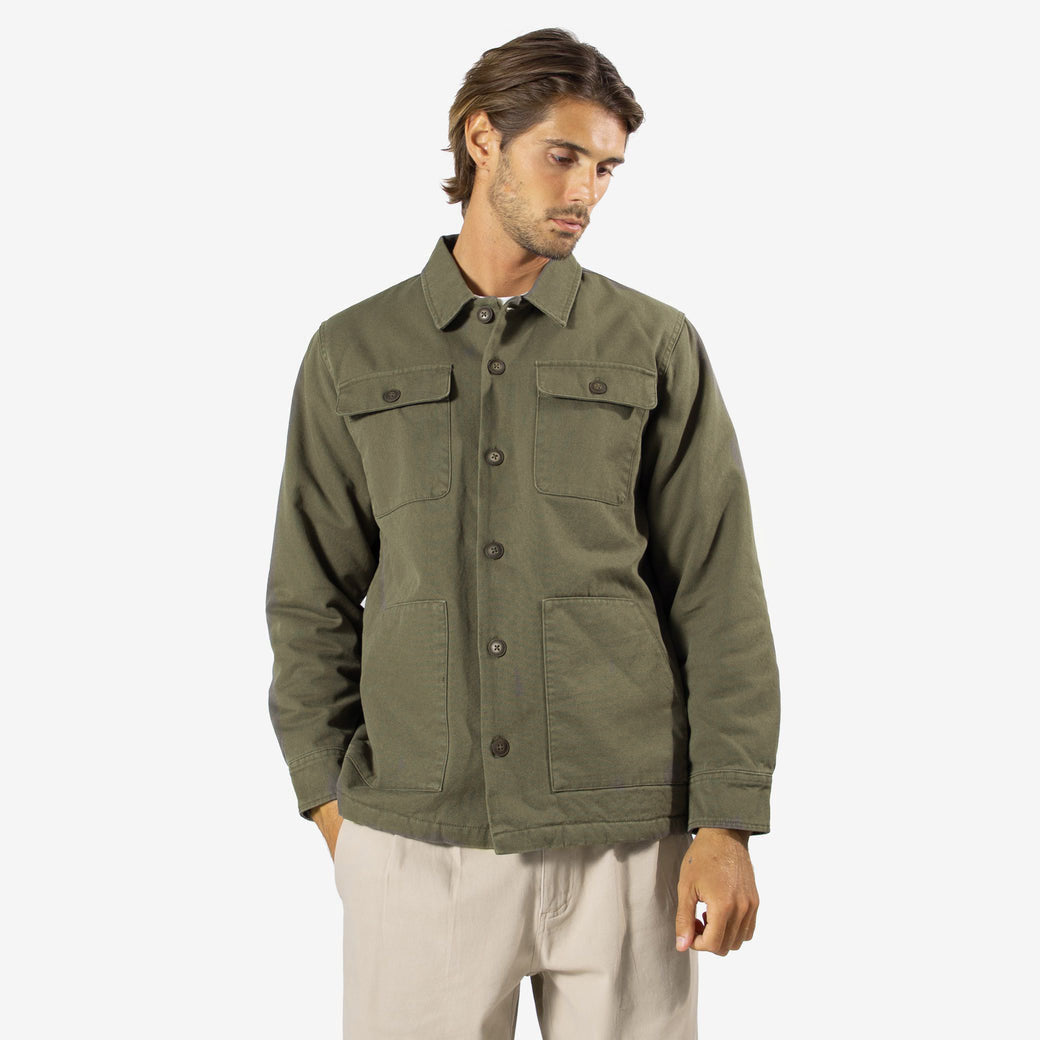 Mr Simple | Stockyard Sherpa Jacket - NASH + BANKS | Navy