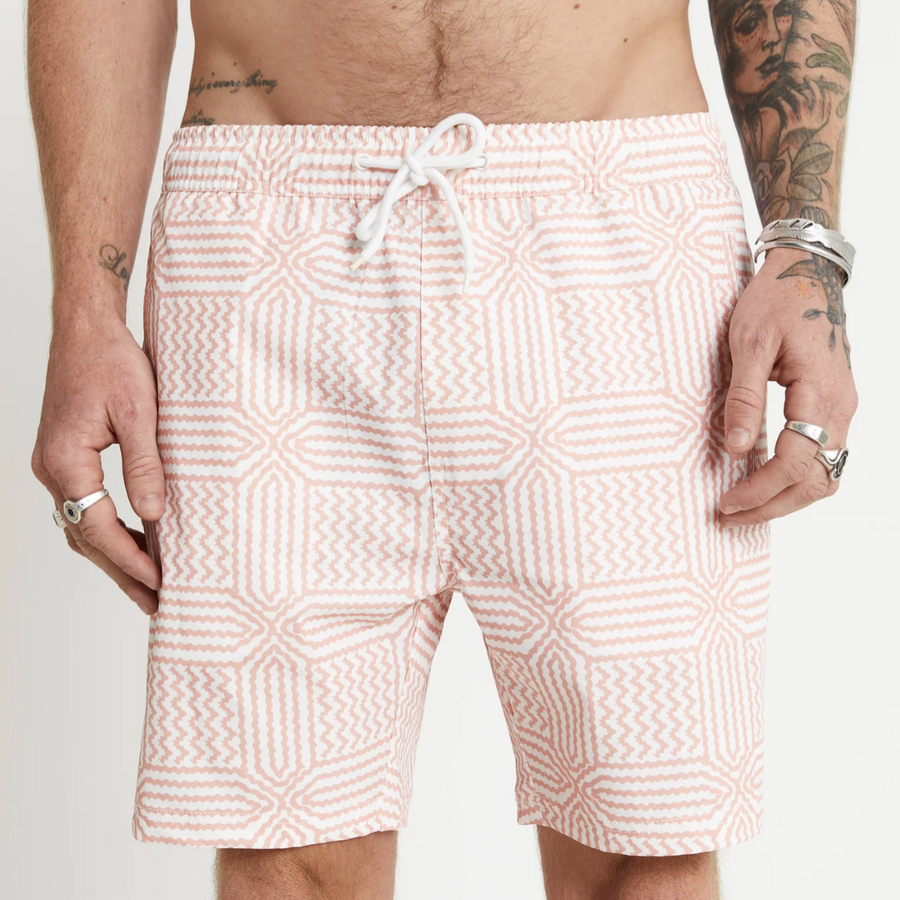 Mr Simple Swim Short | Casbah Salmon