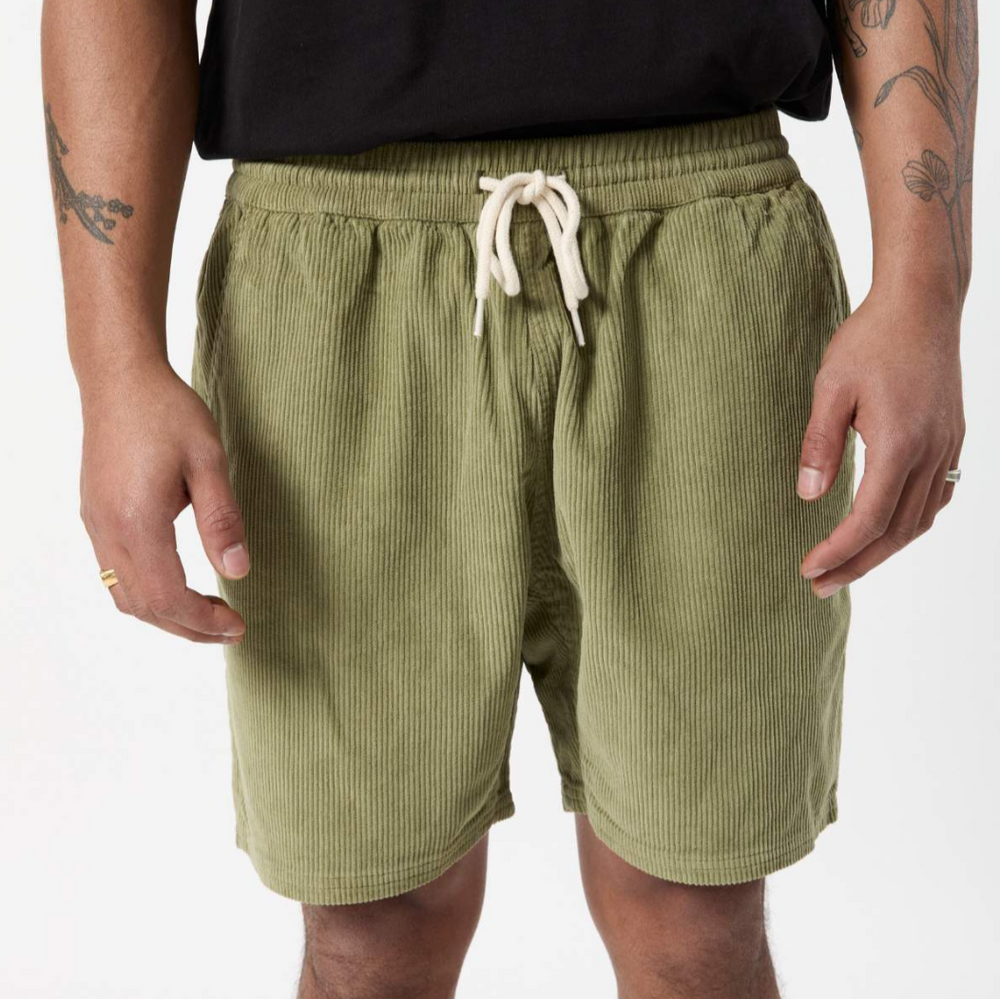 Mr Simple Burbank Cord Short | Sage