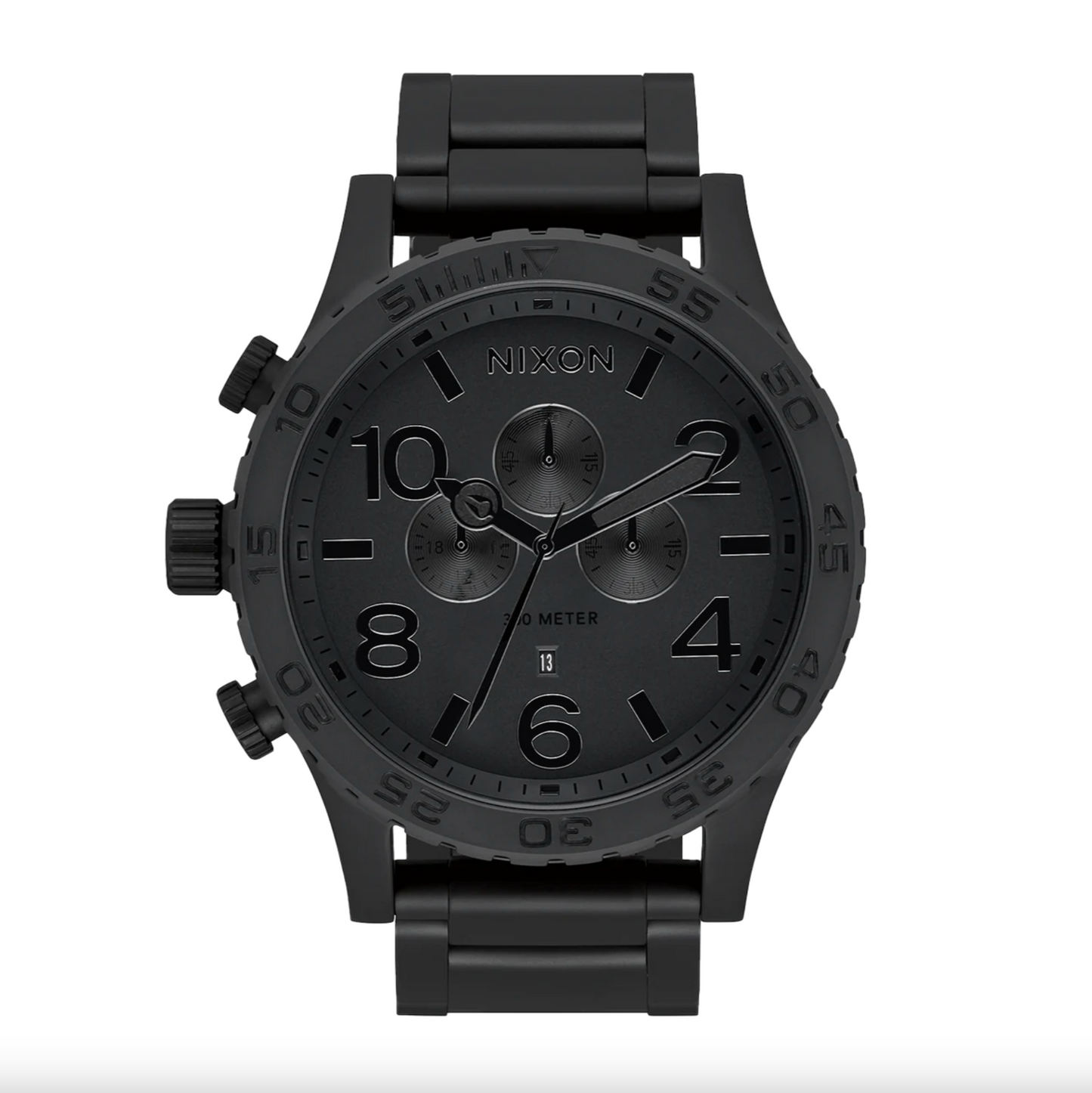 NIXON - 51-30 Chrono | Matte Black / Black | Mens Watch