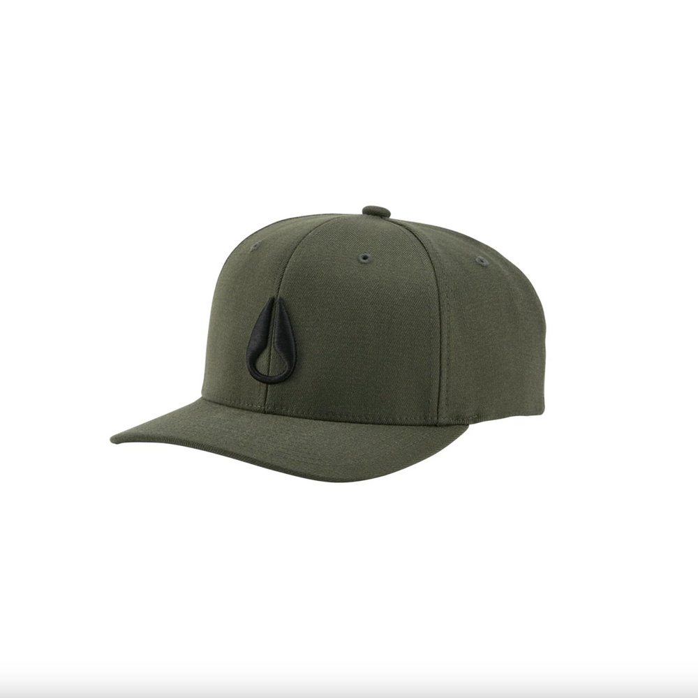 NIXON - Deep Down FF Athletic Fit Hat | Olive / Black