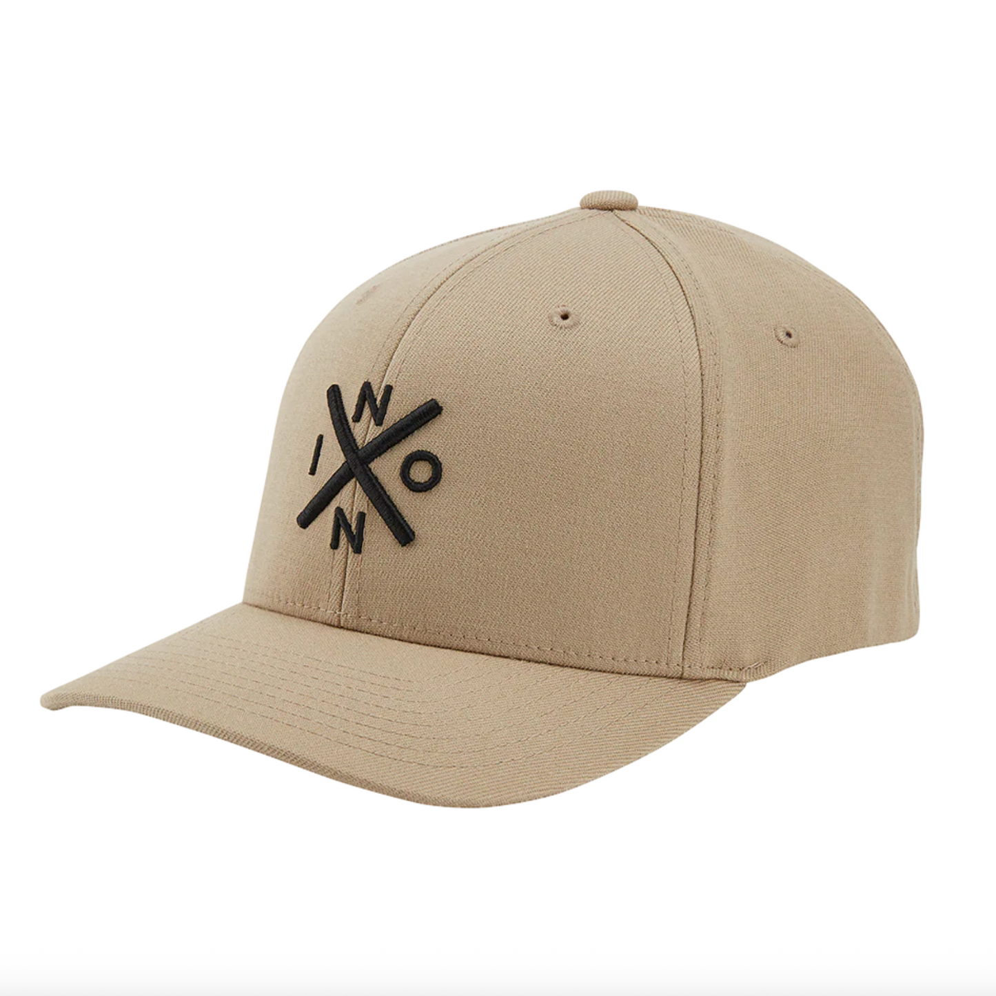 NIXON - Exchange Flexfit Hat | Khaki / Black
