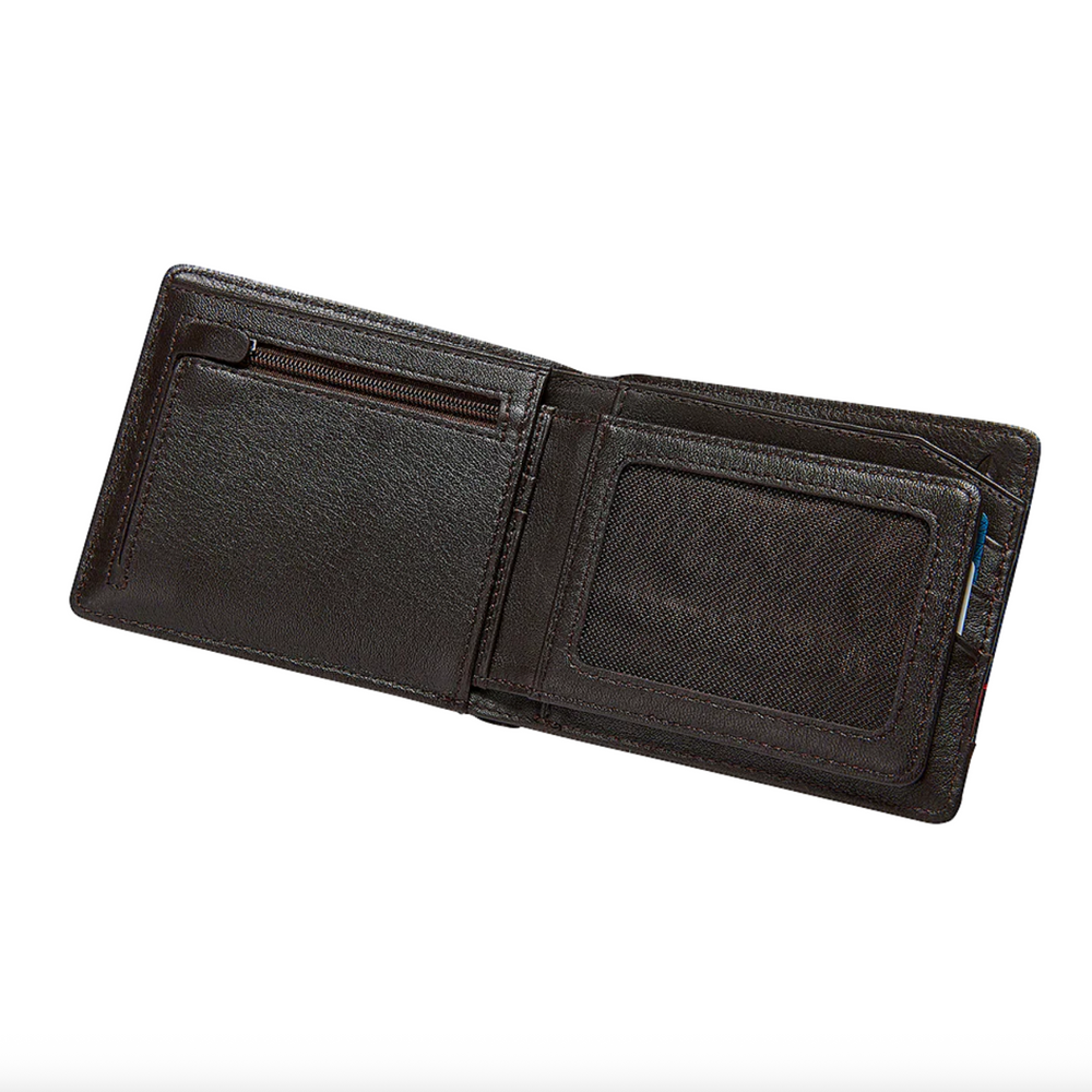 NIXON - Pass Leather Coin Wallet | Brown