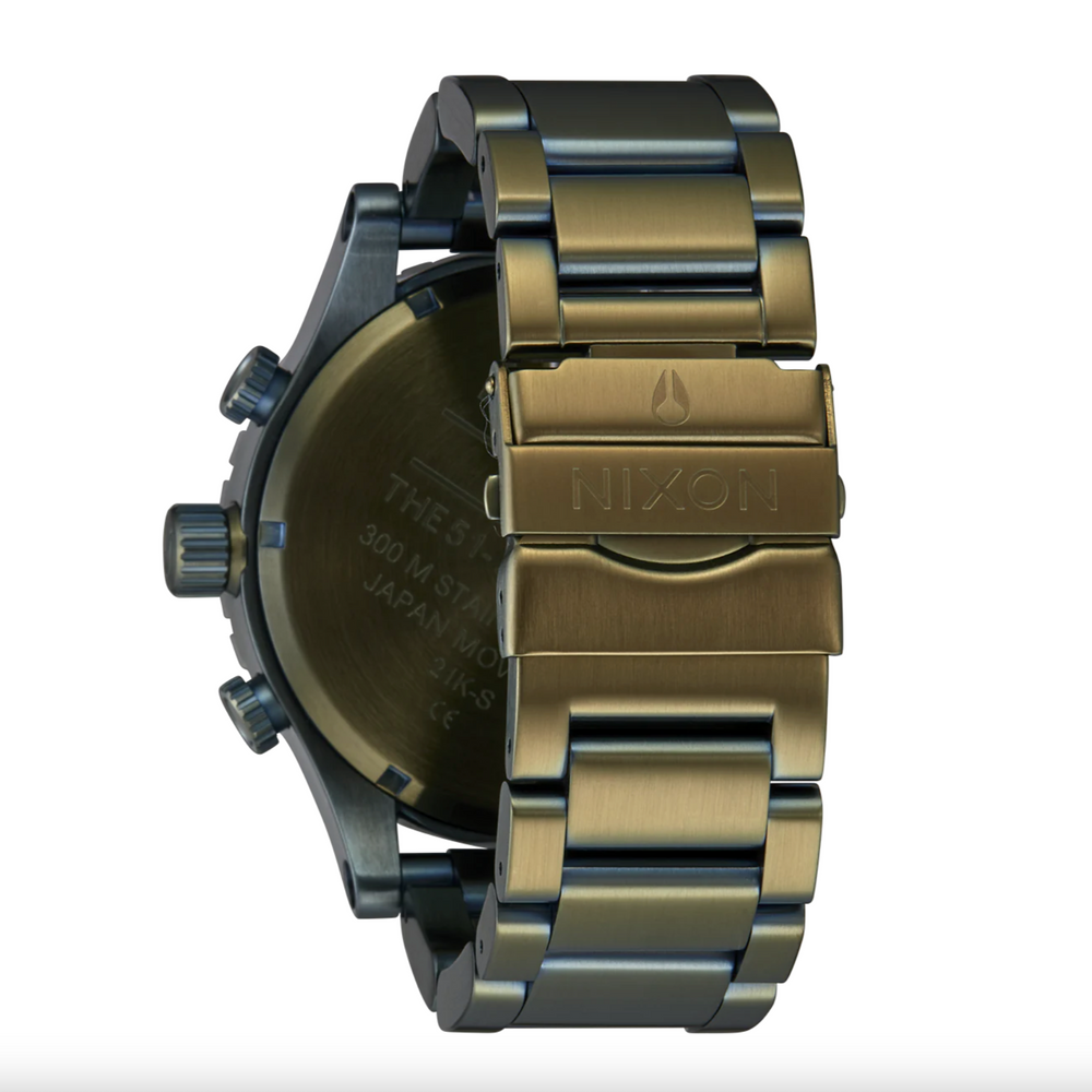 51-30 Chrono | Black Sunray / Surplus - NASH + BANKS