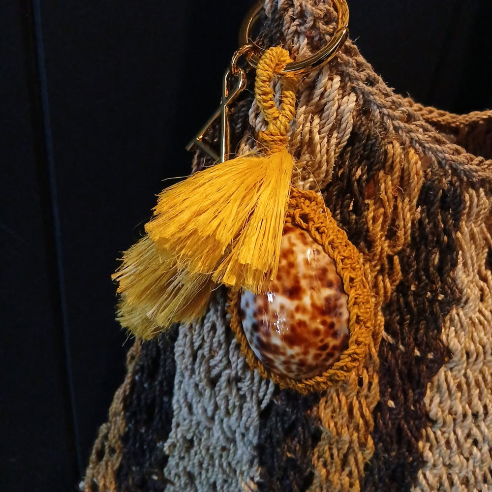 Natural Stripe Bilum