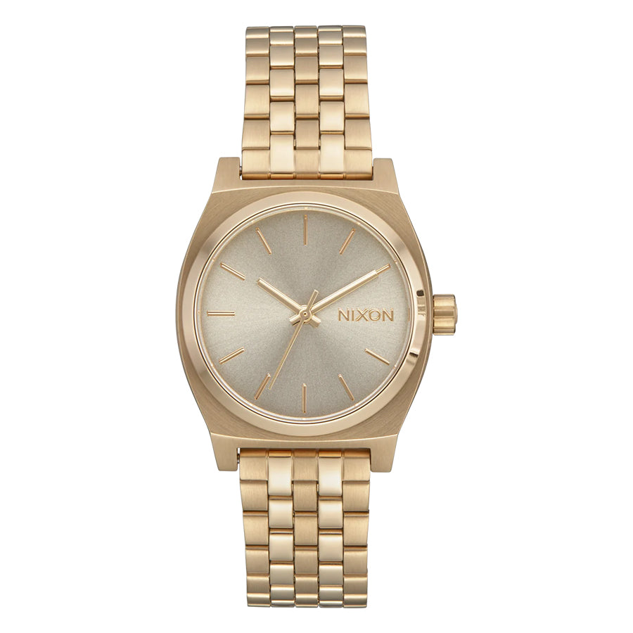 NIXON - Medium Time Teller | Light Gold / Vintage White